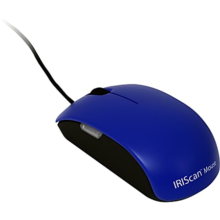 I.R.I.S Iriscan Mouse 2-Scanner & Mouse, All-In-One! - Laser - Cable - USB 2.0 - 1200 dpi - Scroll Wheel - 3 Button(s)