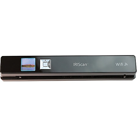 I.R.I.S. IRIScan Anywhere 3 Wifi Cordless Sheetfed Scanner - 1200 dpi Optical - Ultra-compact, lightweight and battery-powered mobile wifi scanner