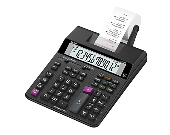 Casio® HR-200RC Compact Printing Calculator