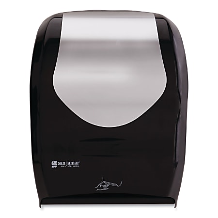 Smart System with iQ Sensor Towel Dispenser, 16.5 x 9.75 x 12, Black/Silver Smart System with iQ Sensor Towel Dispenser, 16.5 x 9.75 x 12, Black/Silver