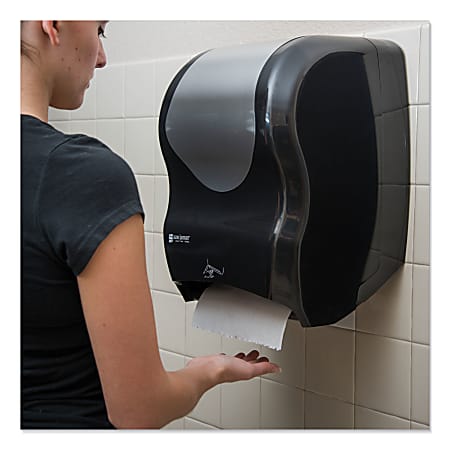 Smart System with iQ Sensor Towel Dispenser, 16.5 x 9.75 x 12, Black/Silver Smart System with iQ Sensor Towel Dispenser, 16.5 x 9.75 x 12, Black/Silver