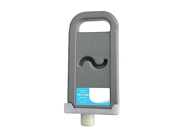 Clover Imaging Group Wide Format - 700 ml - photo cyan - compatible - ink cartridge (photo) (alternative for: Canon 0779C001AA, Canon PFI-1700PC) -