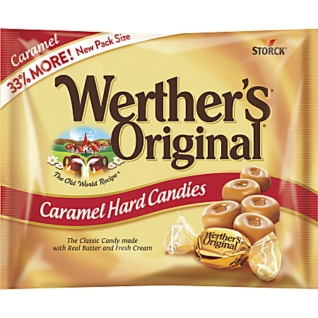 Werther&#x27;s Original Hard Caramel Candies - Caramel -