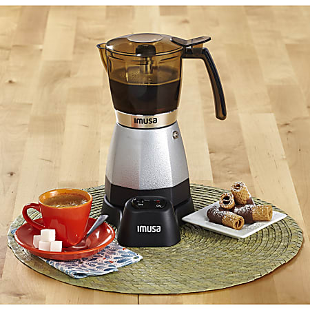 Imusa electric espresso maker hot sale