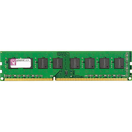 Kingston ValueRAM 8GB DDR3 SDRAM Memory Module - For Motherboard - 8 GB (1 x 8GB) - DDR3-1600/PC3-12800 DDR3 SDRAM - 1600 MHz - CL11 - 1.50 V - Non-ECC - Unbuffered - 240-pin - DIMM - Lifetime Warranty