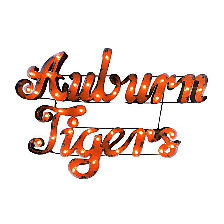 Imperial NCAA Lighted Metal Sign, Auburn University, IMP5463102