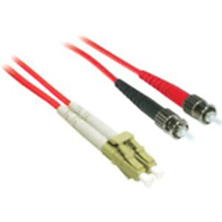 C2G-10m LC-ST 62.5/125 OM1 Duplex Multimode Fiber Optic Cable (Plenum-Rated) - Red - Fiber Optic for Network Device - LC Male - ST Male - 62.5/125 - Duplex Multimode - OM1 - Plenum-Rated - 10m - Red