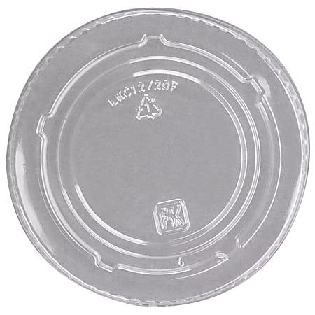 Fabrikal Plastic Lids For NC9OF Cups, Clear, Pack Of 1,000