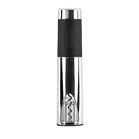Edgecraft Egecraft Vinturi Battery Operated Wine Opener, Silver