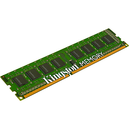 Kingston ValueRAM 4GB DDR3 SDRAM Memory Module - For Motherboard - 4 GB (1 x 4 GB) - DDR3-1333/PC3-10600 DDR3 SDRAM - CL9 - 1.50 V - Non-ECC - Unbuffered - 240-pin - DIMM