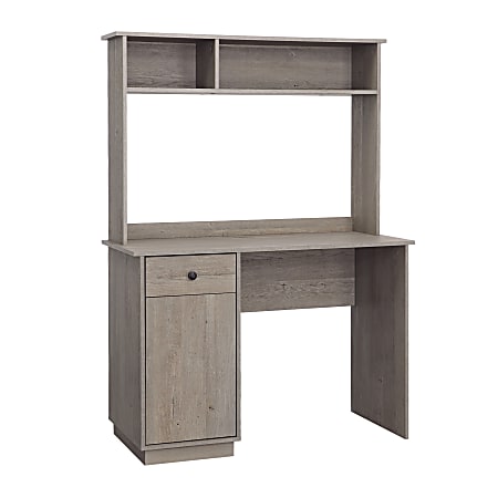 Sauder® Sundar 43"W Computer Desk With Hutch, Mystic Oak®