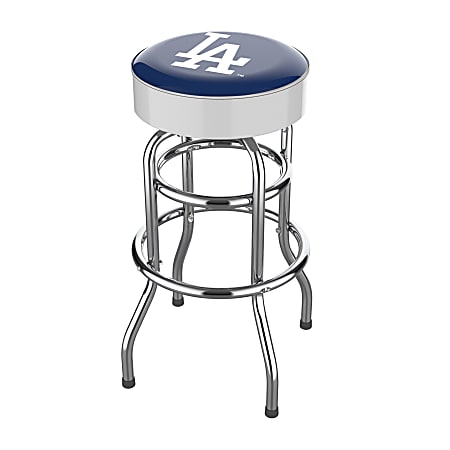 Imperial MLB Backless Swivel Bar Stool, Los Angeles Dodgers