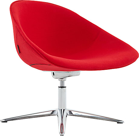StyleWorks Paris Lounge Chair, Ruby