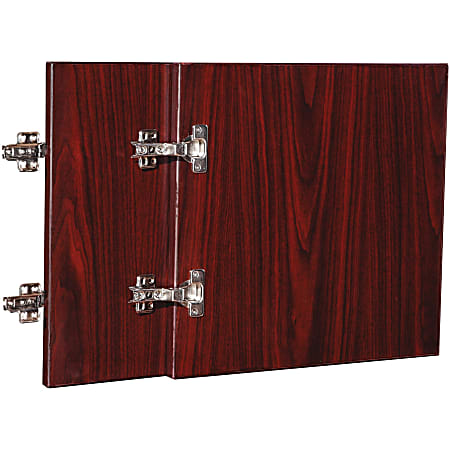 Lorell® Essentials Series Hutch Door, For 30"W Wall Mount Open Hutch, Mahogany