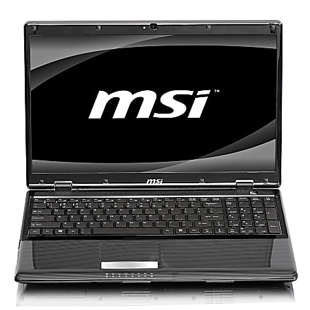 MSI™ A6200-206US 15.6" LED-Backlit Widescreen Laptop Computer With Intel® Core™ i3-350M Processor With Hyper-Threading Technology