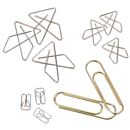 OIC® Ideal Clamps, Small, Silver, Box Of 50