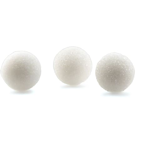Hygloss Craft Foam Balls 1 Inch White Pack Of 100 - Office Depot