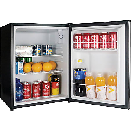 Magic Chef MCAR240SE2 2.4 Cu. Ft. Mini Refrigerator Silver