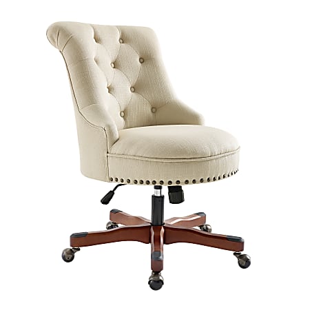 Beige home office hotsell chair