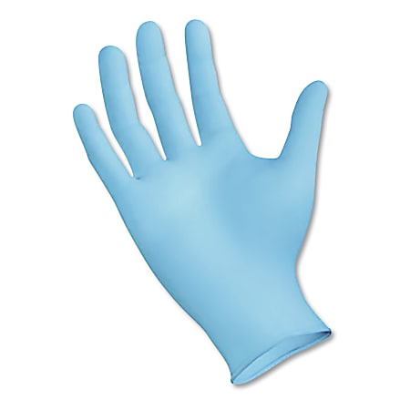 Medline AloeTouch Ice Nitrile Gloves Small Clear Box Of 200 - Office Depot