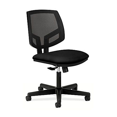 HON® Volt Seating Mesh Mid-Back Task Chair, Black