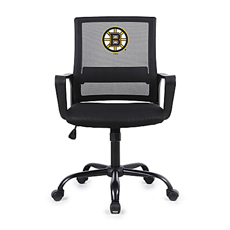 Imperial NHL Mesh Mid-Back Task Chair, Boston Bruins