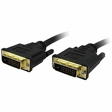 Comprehensive Standard Series 28 AWG DVI-D Dual Link Cable 6ft - 6 ft DVI-D Video Cable - Black