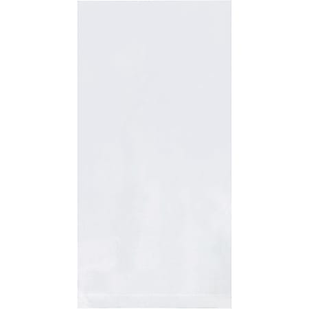 Office Depot® Brand 1 Mil Flat Poly Bags, 12" x 20", Clear, Case Of 1000