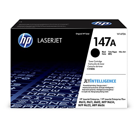 HP 147A Neverstop Black Toner Cartridge, W1470A