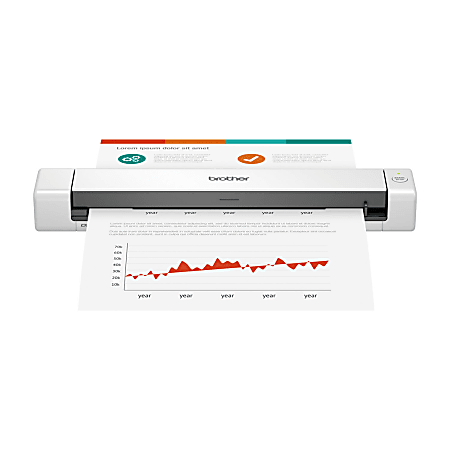 Brother® DSmobile DS-640 Portable Color Document Scanner