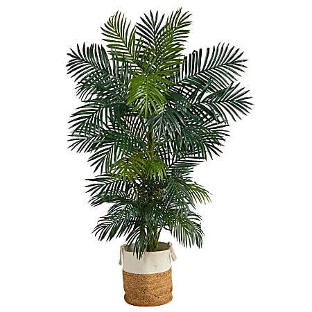 Nearly Natural Golden Cane Palm 78”H Artificial Tree