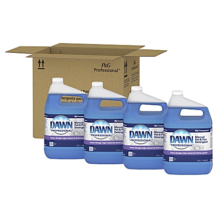 Dawn Dishwashing Liquid, Original Scent, 4/128 oz bottles