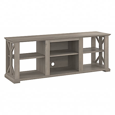 Bush® Furniture Homestead Farmhouse TV Stand For 70" TVs, Driftwood Gray, Standard Delivery
