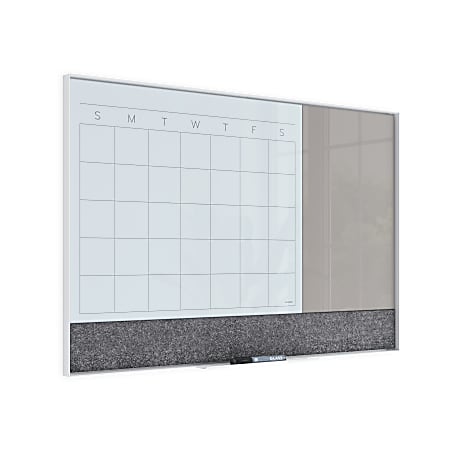 Magnetic dry clearance erase calendar