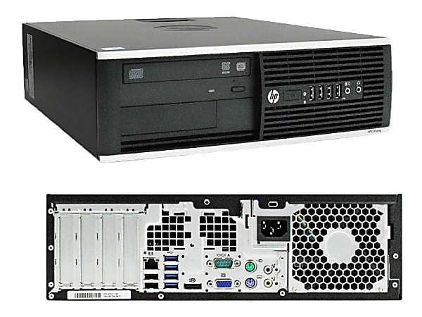 HP Pro 6300 SFF Refurbished Desktop PC, Intel® Core™ i5, 8GB Memory, 120GB  Solid State Drive, Windows® 10, RF610223