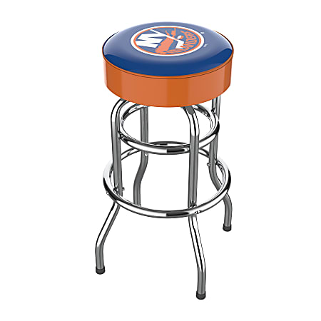 Imperial NHL Backless Swivel Bar Stool, New York Islanders