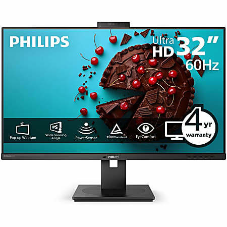 Philips 329P1H 31.5" Webcam 4K UHD LCD Monitor