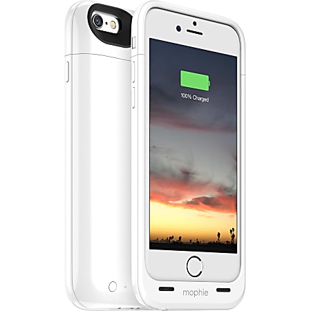 Mophie juice pack air Made for iPhone 6s/6 - For iPhone 6, iPhone 6S - White - Impact Resistant, Drop Resistant