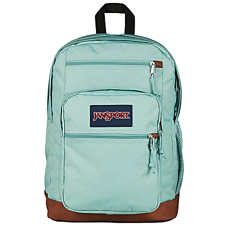 Jansport Cool Student Backpack With 15” Laptop Pocket, 55% Recycled, Faded Sage