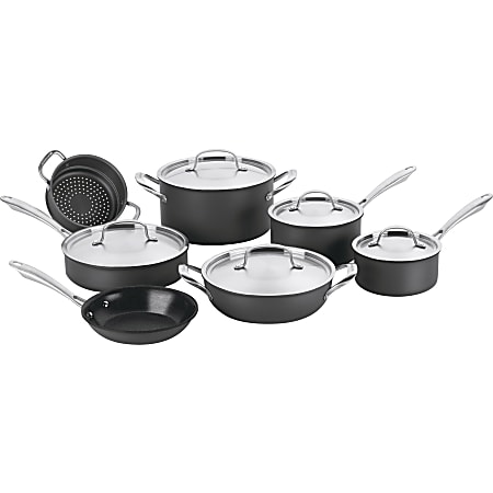 Conair 12-Piece GreenGourmet GG-12 Cookware Set, Green