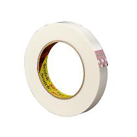 3M® 897 Strapping Tape, 1" x 60 Yd., Clear, Case Of 12