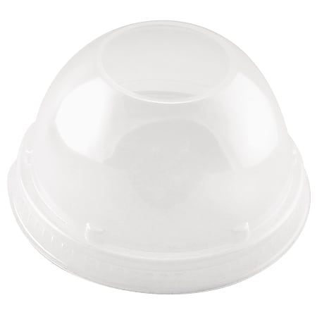 Dart® Cappuccino Dome Sipper Lids, For 16 Oz Cups, Clear, Pack Of 1,000 Lids