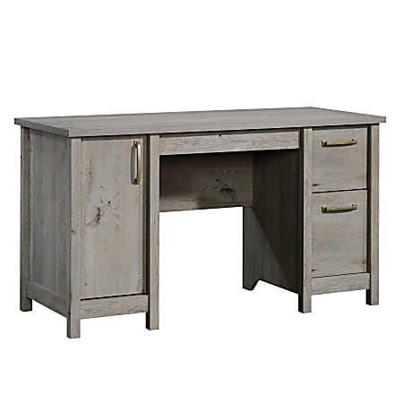 Sauder Cannery Bridge 54 W Computer Desk Mystic Oak Office Depot
