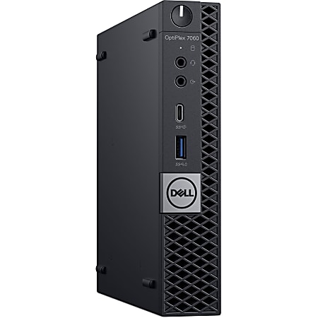 Dell™ Optiplex 7060-MICRO Refurbished Desktop PC, Intel® Core™ i7, 16GB Memory, 500GB Solid State Drive, Windows® 11, J1-7060MA04