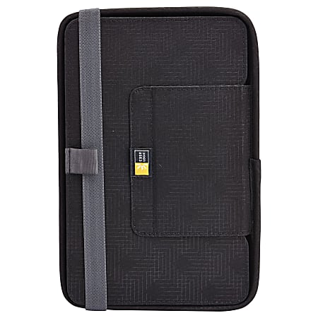 Case Logic QuickFlip CQUE-3108-BLACK Carrying Case (Flip) for 8" Tablet - Black