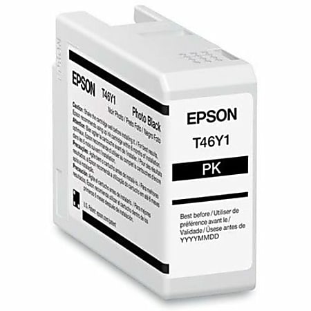 Epson UltraChrome PRO T46Y Original Inkjet Ink Cartridge - Photo Black Pack - Inkjet