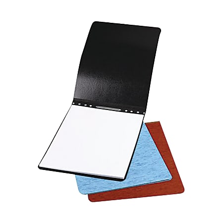 Acco Presstex Top Bound Report Binder 4 14 Cc 8 12 X 11 60percent Recycled Black Pack Of 2 Office Depot