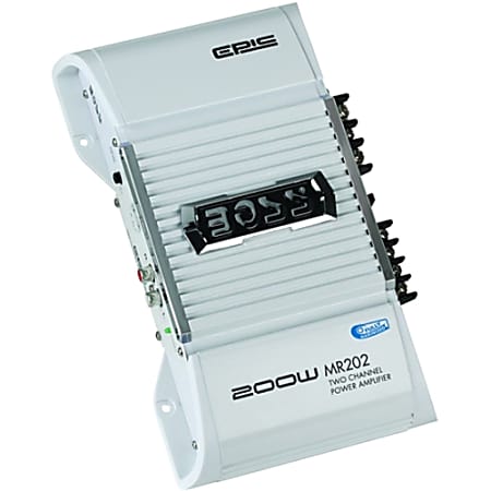 Boss Audio MR202 Marine Amplifier - 200 W PMPO - 2 Channel - Class AB