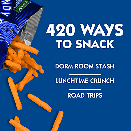 Andy Capps Snack Fries Hot 0.85 Oz Bag Box Of 72 - Office Depot