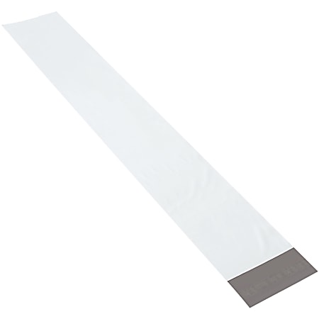 Partners Brand Long Poly Mailers 6" x 39", Pack of 100